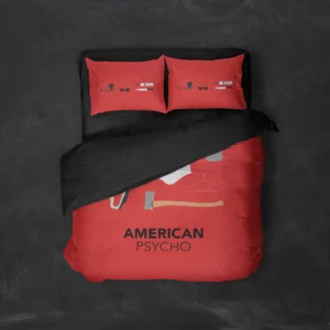 خرید روتختی طرح امریکن سایکو American Psycho یک و دو نفره - کارماتوس