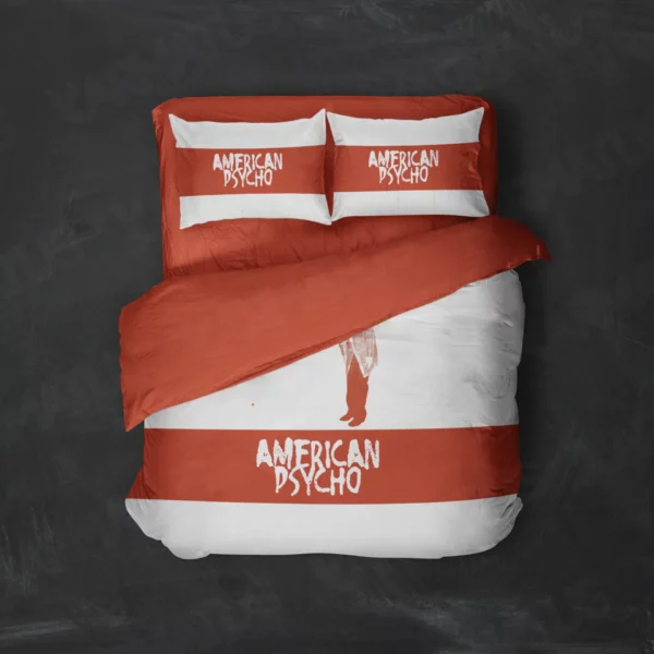 خرید روتختی طرح امریکن سایکو American Psycho یک و دو نفره - کارماتوس