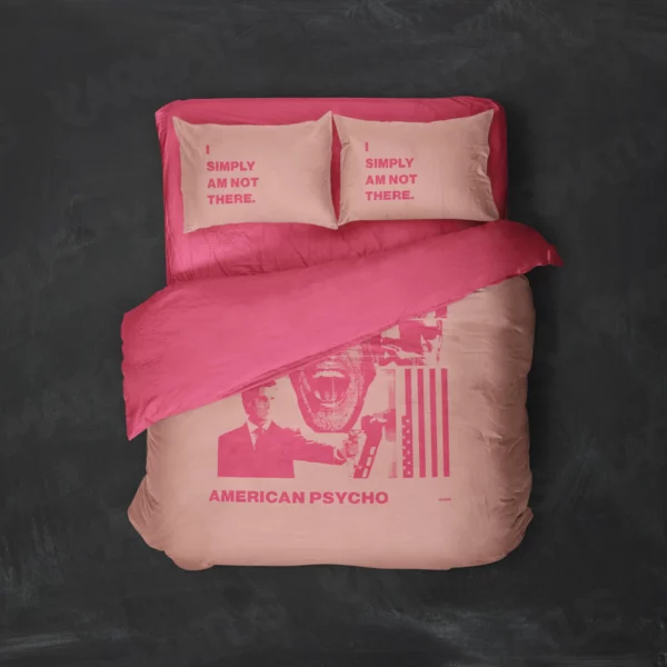 خرید روتختی طرح امریکن سایکو American Psycho یک و دو نفره - کارماتوس