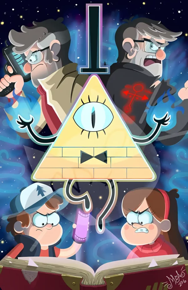 دانلود عکس آبشار جاذبه Gravity Falls - کارماتوس