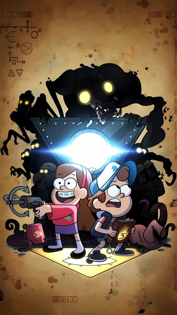 دانلود عکس آبشار جاذبه Gravity Falls - کارماتوس