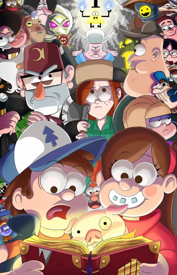 دانلود عکس آبشار جاذبه Gravity Falls - کارماتوس