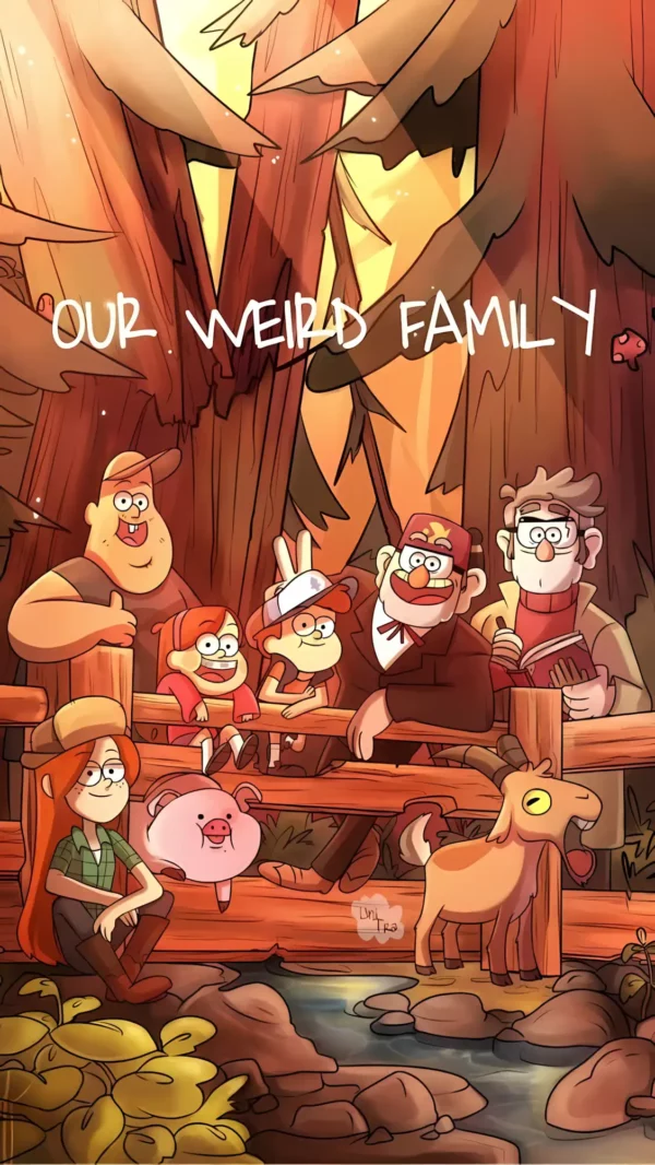 دانلود عکس آبشار جاذبه Gravity Falls - کارماتوس