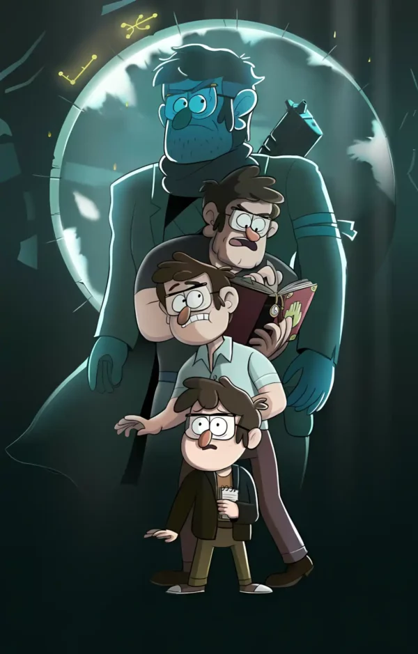 دانلود عکس آبشار جاذبه Gravity Falls - کارماتوس