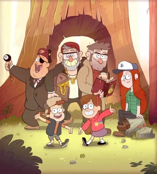 دانلود عکس آبشار جاذبه Gravity Falls - کارماتوس