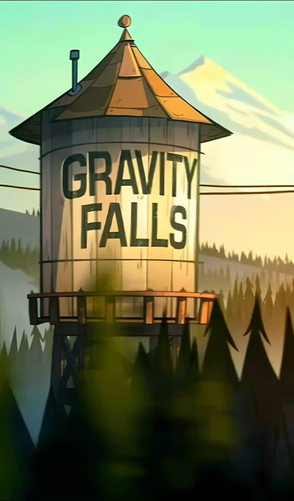 دانلود عکس آبشار جاذبه Gravity Falls - کارماتوس