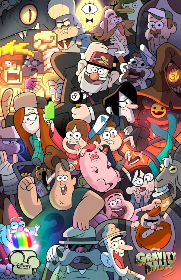 دانلود عکس آبشار جاذبه Gravity Falls - کارماتوس