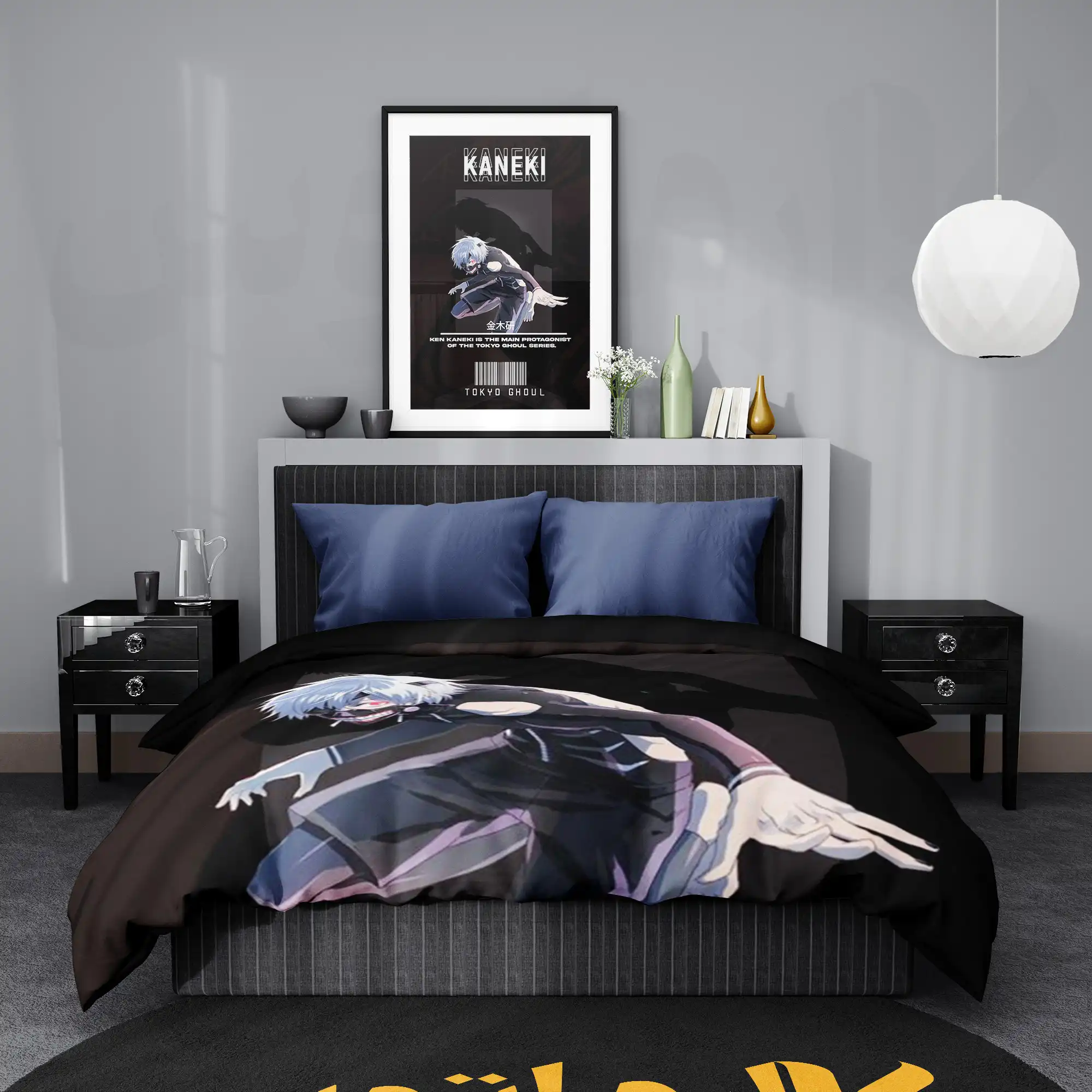 روتختی طرح توکیو غول Tokyo Ghoul کد 4 5,900,000 تومان &Ndash; کارماتوس روتختی یک و دو نفره توکیو غول Tokyo Ghoul - کارماتوس