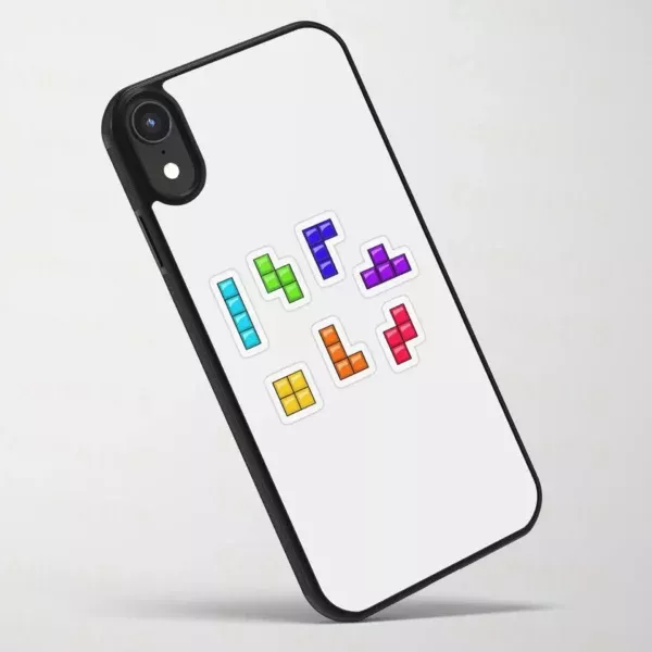 قاب موبایل طرح تتریس Tetris