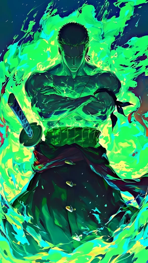 دانلود عکس رورونوا زورو Roronoa Zoro وان پیس با کیفیت 4K و رزولویشن بالا - کارماتوس