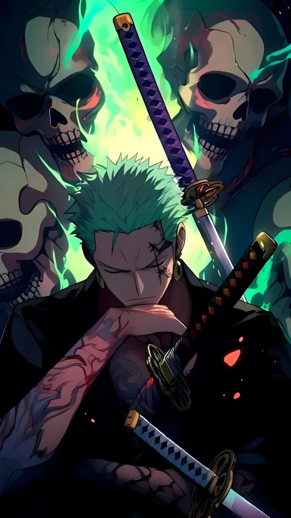 دانلود عکس رورونوا زورو Roronoa Zoro وان پیس با کیفیت 4K و رزولویشن بالا - کارماتوس