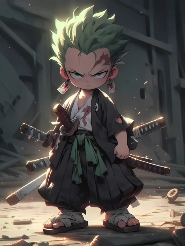 دانلود عکس رورونوا زورو Roronoa Zoro وان پیس با کیفیت 4K و رزولویشن بالا - کارماتوس