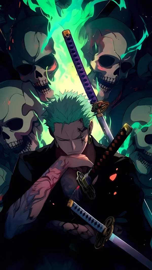 دانلود عکس رورونوا زورو Roronoa Zoro وان پیس با کیفیت 4K و رزولویشن بالا - کارماتوس