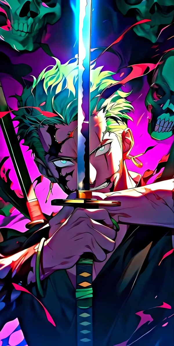 دانلود عکس رورونوا زورو Roronoa Zoro وان پیس با کیفیت 4K و رزولویشن بالا - کارماتوس