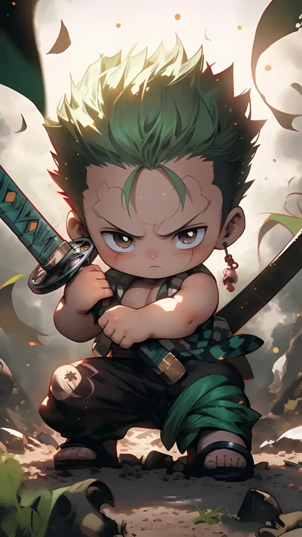 دانلود عکس رورونوا زورو Roronoa Zoro وان پیس با کیفیت 4K و رزولویشن بالا - کارماتوس