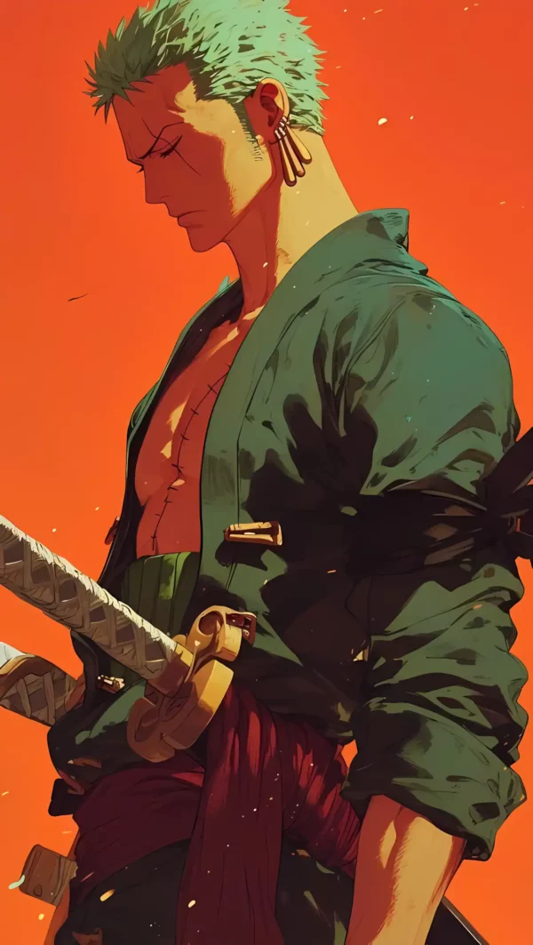 دانلود عکس رورونوا زورو Roronoa Zoro وان پیس با کیفیت 4K و رزولویشن بالا - کارماتوس