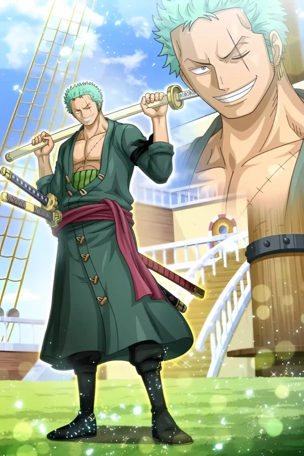 دانلود عکس رورونوا زورو Roronoa Zoro وان پیس با کیفیت 4K و رزولویشن بالا - کارماتوس