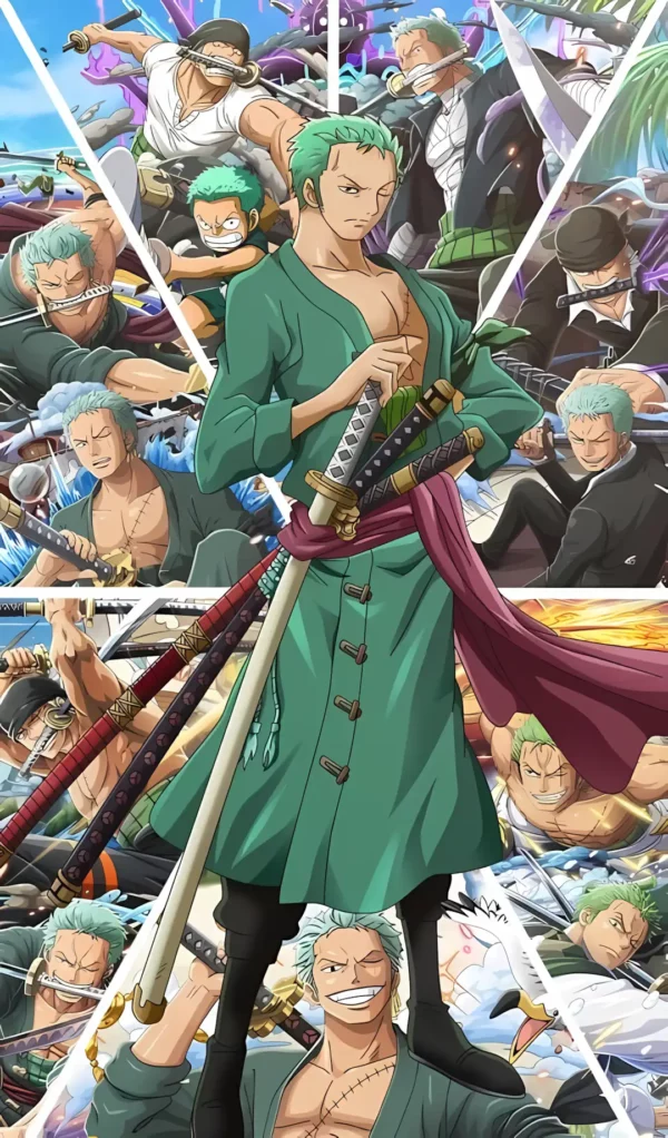 دانلود عکس رورونوا زورو Roronoa Zoro وان پیس با کیفیت 4K و رزولویشن بالا - کارماتوس