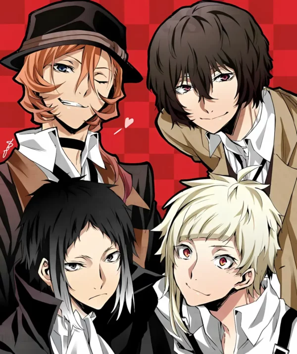 دانلود عکس سگ‌های ولگرد بانگو Bungo Stray Dogs با کیفیت 4K و و رزولویشن بالا - کارماتوس