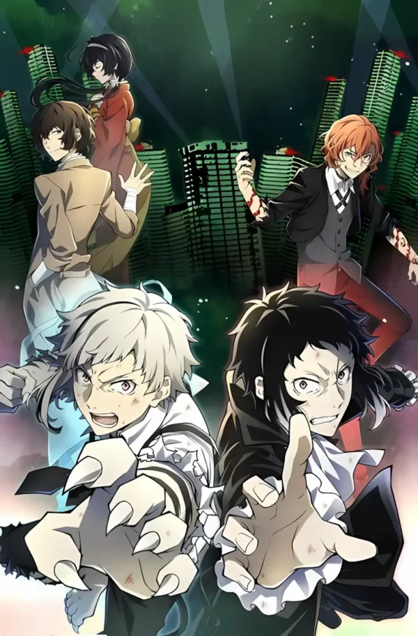 دانلود عکس سگ‌های ولگرد بانگو Bungo Stray Dogs با کیفیت 4K و و رزولویشن بالا - کارماتوس