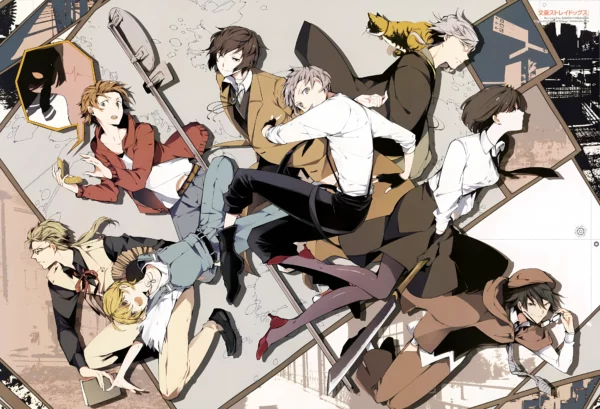 دانلود عکس سگ‌های ولگرد بانگو Bungo Stray Dogs با کیفیت 4K و و رزولویشن بالا - کارماتوس