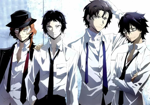 دانلود عکس سگ‌های ولگرد بانگو Bungo Stray Dogs با کیفیت 4K و و رزولویشن بالا - کارماتوس