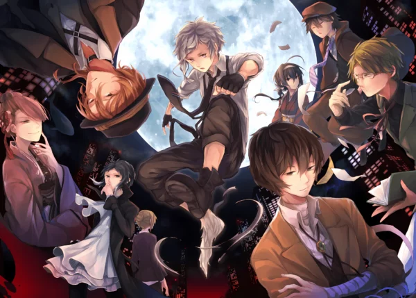 دانلود عکس سگ‌های ولگرد بانگو Bungo Stray Dogs با کیفیت 4K و و رزولویشن بالا - کارماتوس