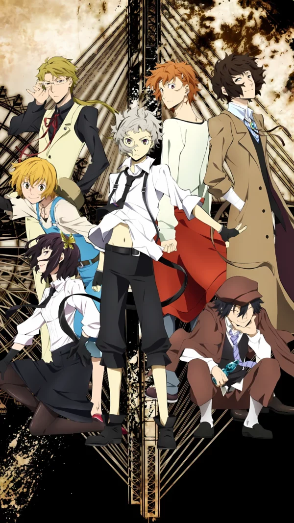 دانلود عکس سگ‌های ولگرد بانگو Bungo Stray Dogs با کیفیت 4K و و رزولویشن بالا - کارماتوس