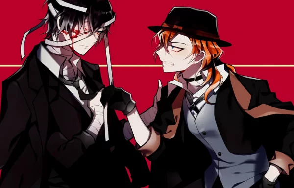 دانلود عکس سگ‌های ولگرد بانگو Bungo Stray Dogs با کیفیت 4K و و رزولویشن بالا - کارماتوس