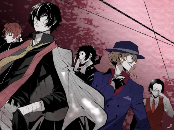 دانلود عکس سگ‌های ولگرد بانگو Bungo Stray Dogs با کیفیت 4K و و رزولویشن بالا - کارماتوس