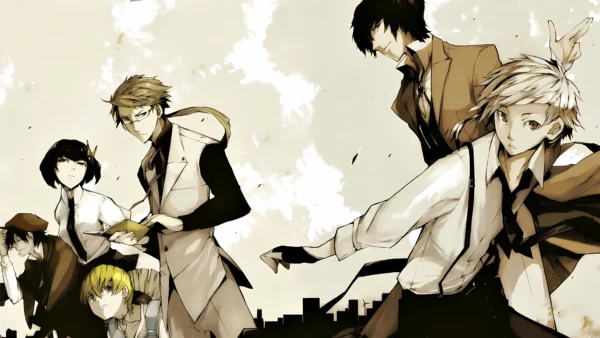 دانلود عکس سگ‌های ولگرد بانگو Bungo Stray Dogs با کیفیت 4K و و رزولویشن بالا - کارماتوس