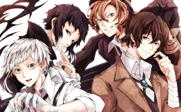 دانلود عکس سگ‌های ولگرد بانگو Bungo Stray Dogs با کیفیت 4K و و رزولویشن بالا - کارماتوس