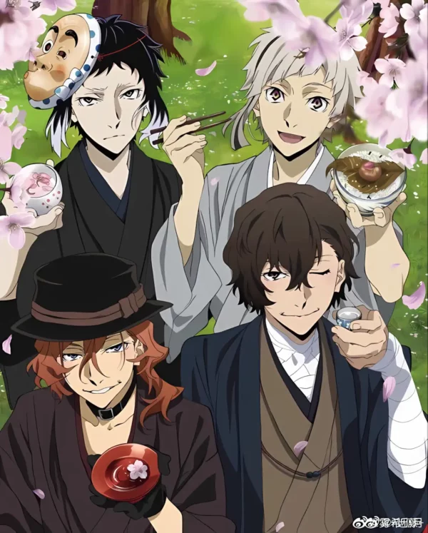 دانلود عکس سگ‌های ولگرد بانگو Bungo Stray Dogs با کیفیت 4K و و رزولویشن بالا - کارماتوس