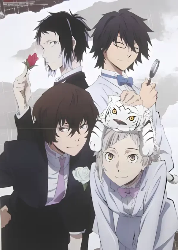 دانلود عکس سگ‌های ولگرد بانگو Bungo Stray Dogs با کیفیت 4K و و رزولویشن بالا - کارماتوس