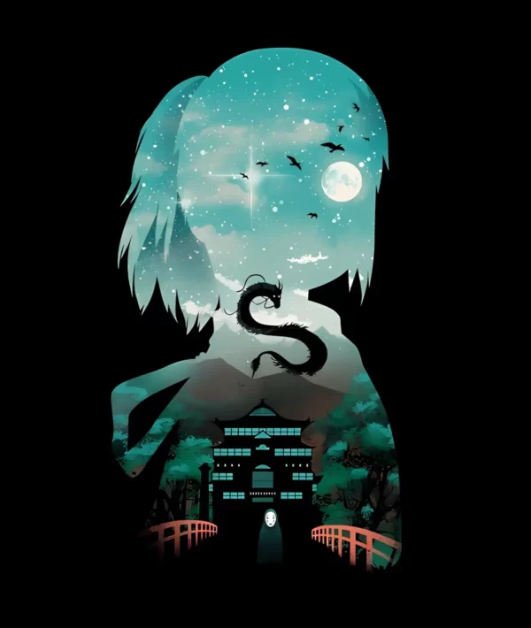 دانلود عکس شهر اشباح Spirited Away با کیفیت 4K و رزولویشن بالا - کارماتوس