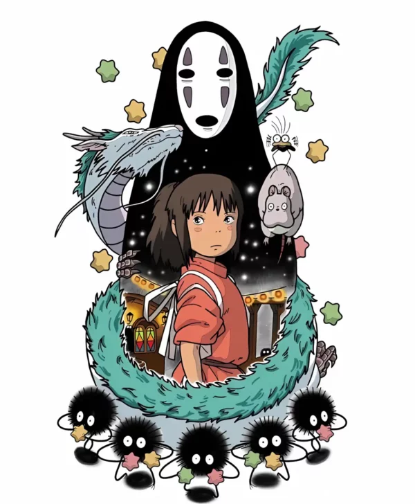 دانلود عکس شهر اشباح Spirited Away با کیفیت 4K و رزولویشن بالا - کارماتوس