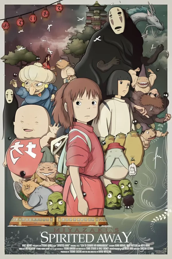 دانلود عکس شهر اشباح Spirited Away با کیفیت 4K و رزولویشن بالا - کارماتوس