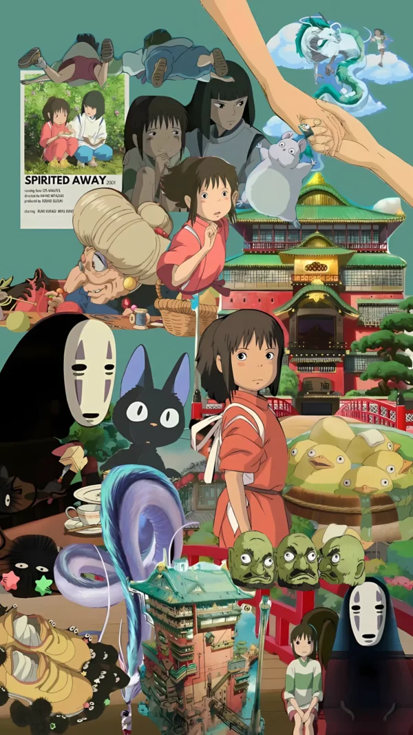 دانلود عکس شهر اشباح Spirited Away با کیفیت 4K و رزولویشن بالا - کارماتوس