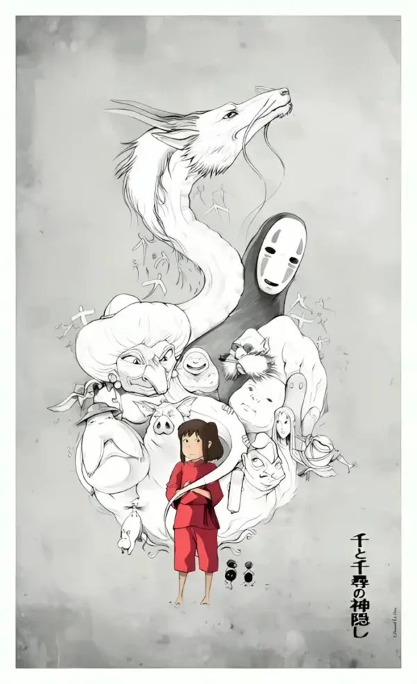 دانلود عکس شهر اشباح Spirited Away با کیفیت 4K و رزولویشن بالا - کارماتوس