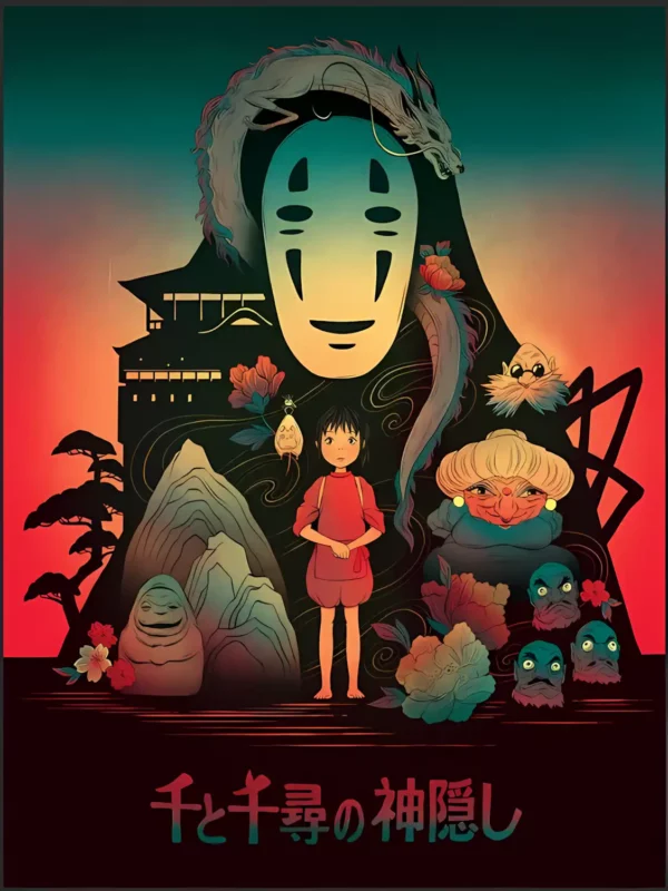 دانلود عکس شهر اشباح Spirited Away با کیفیت 4K و رزولویشن بالا - کارماتوس