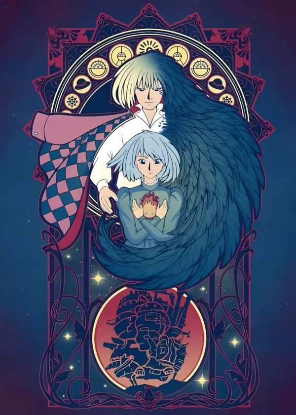 دانلود عکس قلعه متحرک هاول Howl'S Moving Castle با کیفیت 4K و رزولویشن بالا - کارماتوس