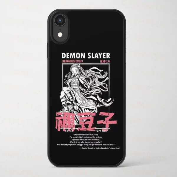 قاب موبایل طرح انیمه شیطان کش Demon Slayer