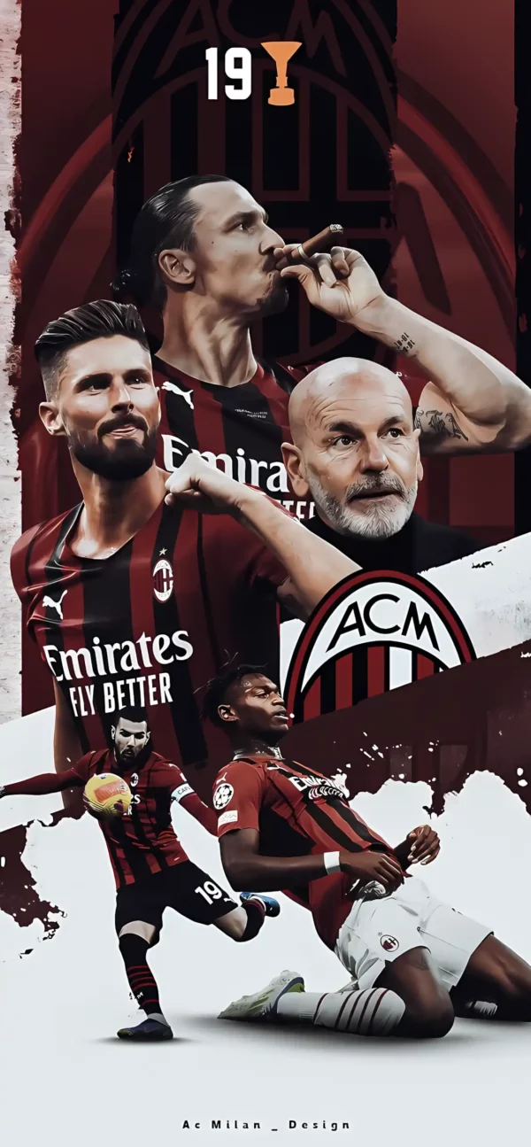 دانلود عکس آث میلان Ac Milan با کیفیت 4K و رزولویشن بالا - کارماتوس