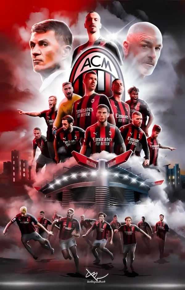 دانلود عکس آث میلان Ac Milan با کیفیت 4K و رزولویشن بالا - کارماتوس