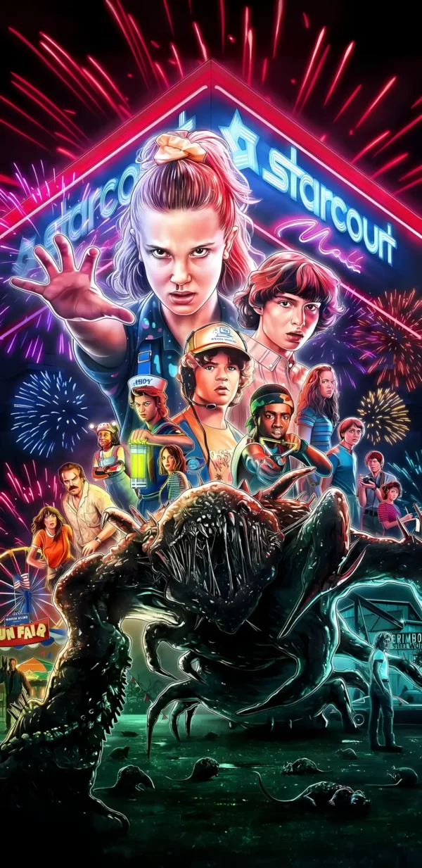 دانلود عکس اتفاقات عجیب Stranger Things با کیفیت 4K و رزولویشن بالا - کارماتوس