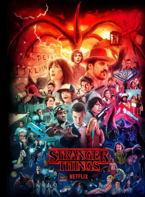 دانلود عکس اتفاقات عجیب Stranger Things با کیفیت 4K و رزولویشن بالا - کارماتوس