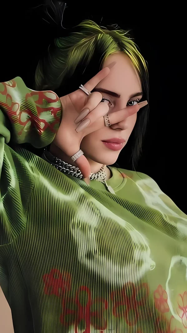 دانلود عکس بیلی آیلیش Billie Eilish با کیفیت 4K و رزولویشن بالا - کارماتوس