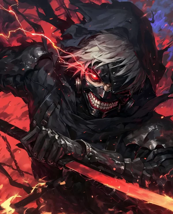 دانلود عکس توکیو غول Tokyo Ghoul با کیفیت 4K و رزولویشن بالا - کارماتوس