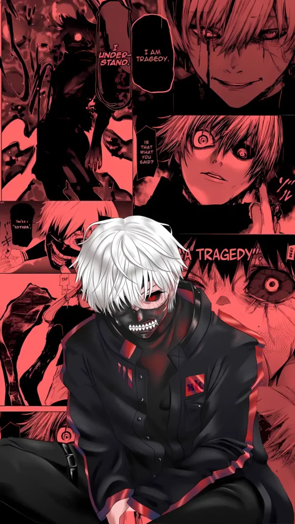 دانلود عکس توکیو غول Tokyo Ghoul با کیفیت 4K و رزولویشن بالا - کارماتوس