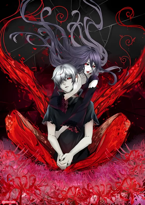 دانلود عکس توکیو غول Tokyo Ghoul با کیفیت 4K و رزولویشن بالا - کارماتوس